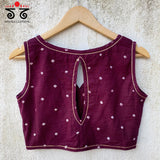 Bandhani Sleeveless Blouse