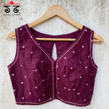 Bandhani Sleeveless Blouse