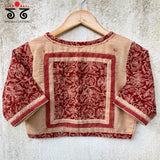 Jamdhani - Kalamkari Patchwork Blouse