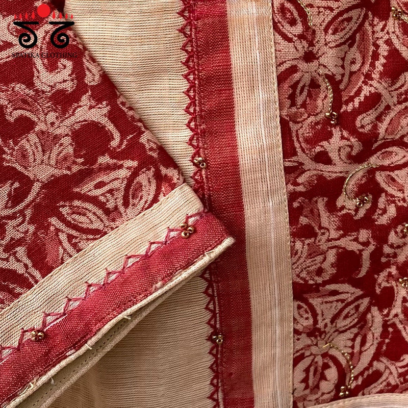 Jamdhani - Kalamkari Patchwork Blouse