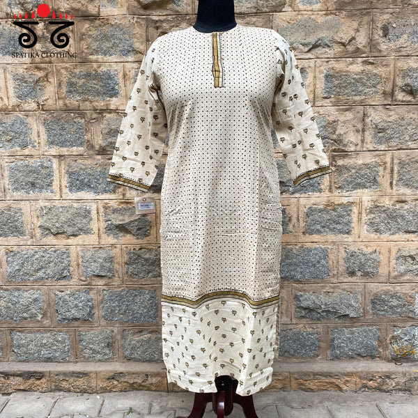 Ajrak Hand - Blockprinted Kurta