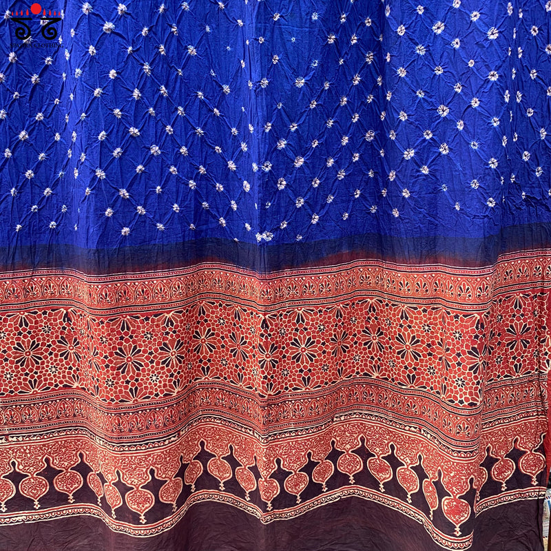 Bandhani - Ajrak Dupatta