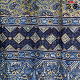 Ajrak on Maheshwari Dupatta