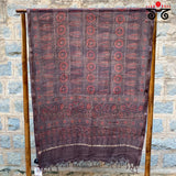 Ajrak on Kota Doria Dupatta