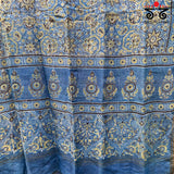 Ajrak on Linen Dupatta