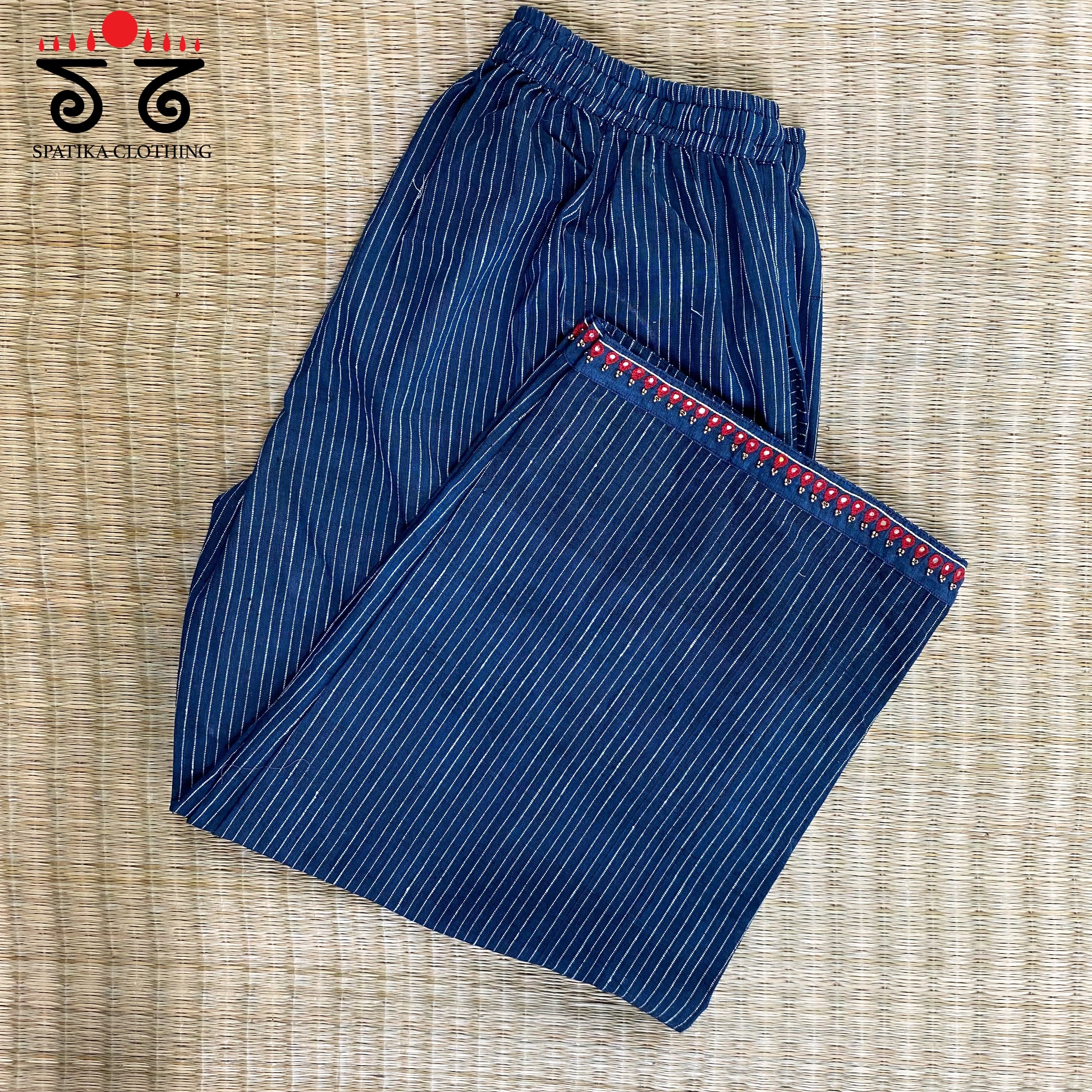 Hand - Embroidered Pant