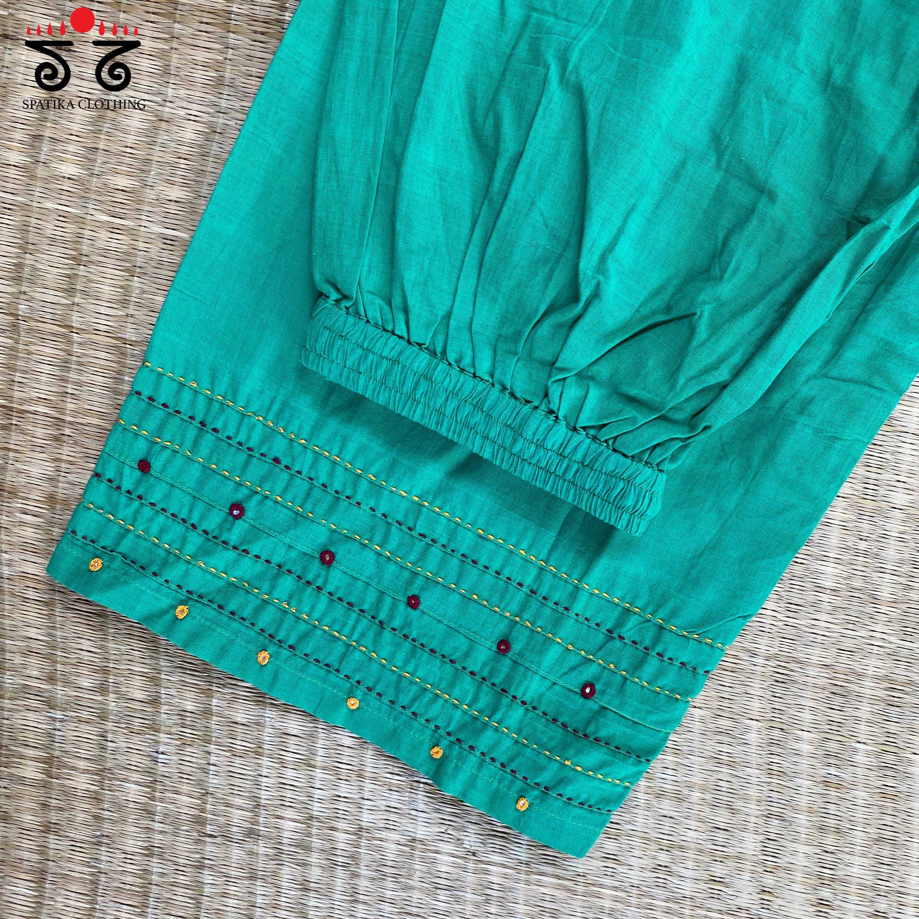 Hand - Embroidered Pant