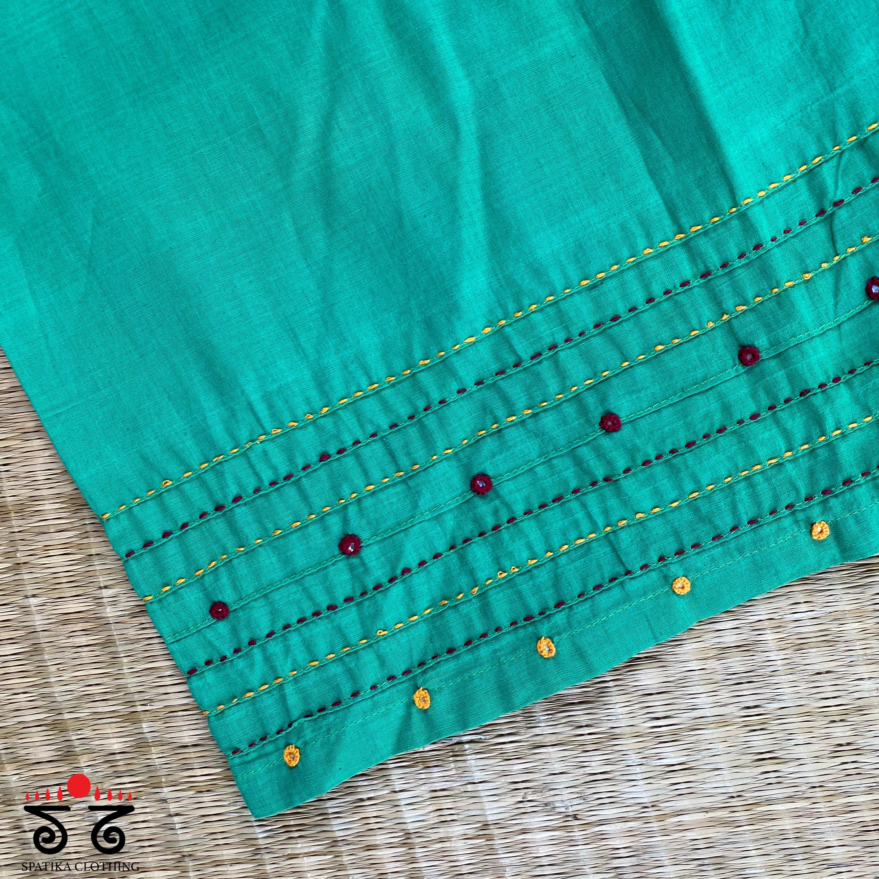 Hand - Embroidered Pant