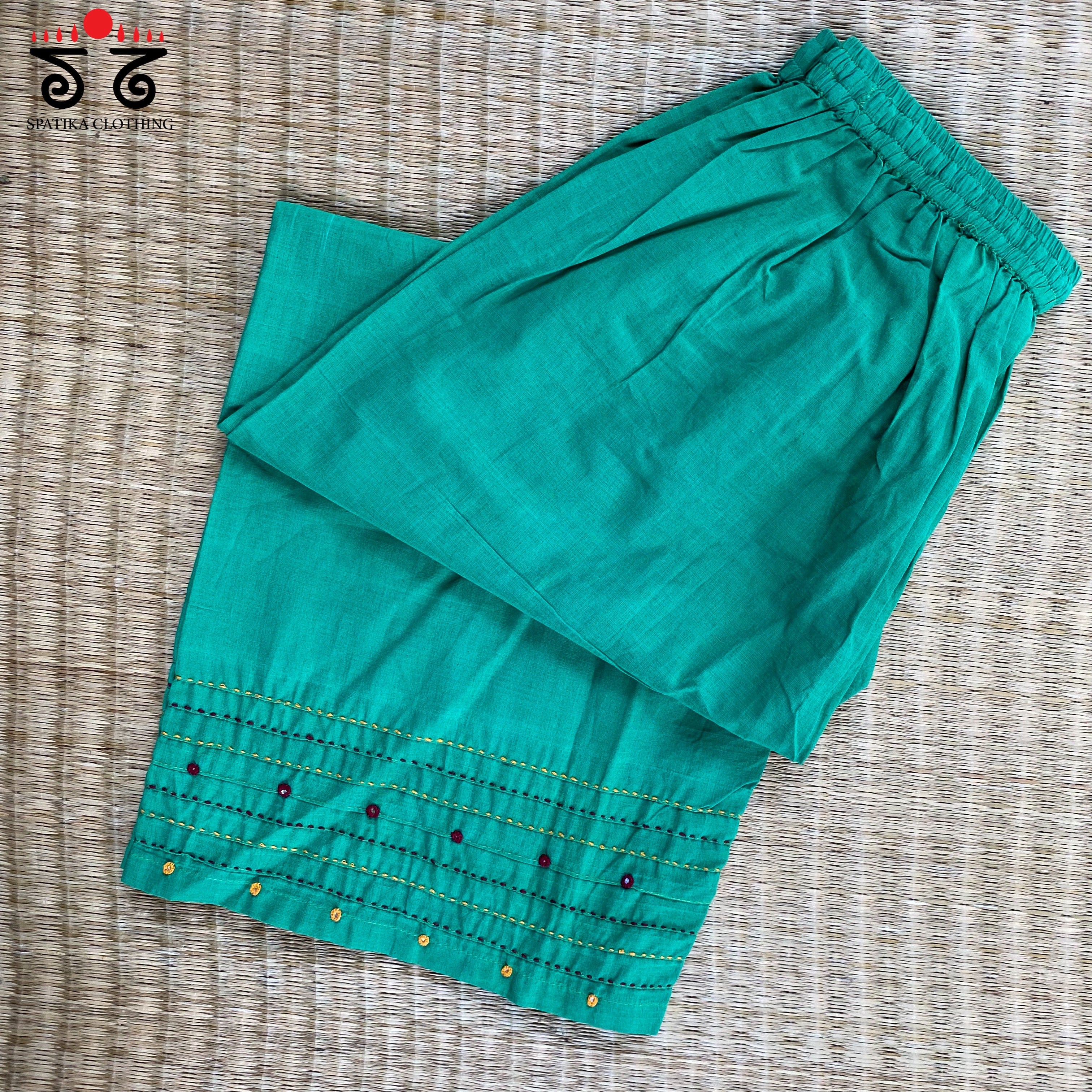 Hand - Embroidered Pant
