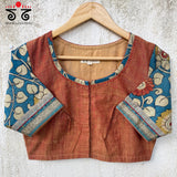 Lady Pen Kalamkari Ponduru Blouse