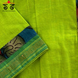Pen Kalamkari Hand - Embroidered Yoke Blouse