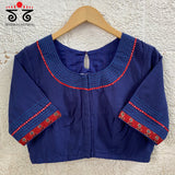 Hand - Embroidered Mirror Work Blouse