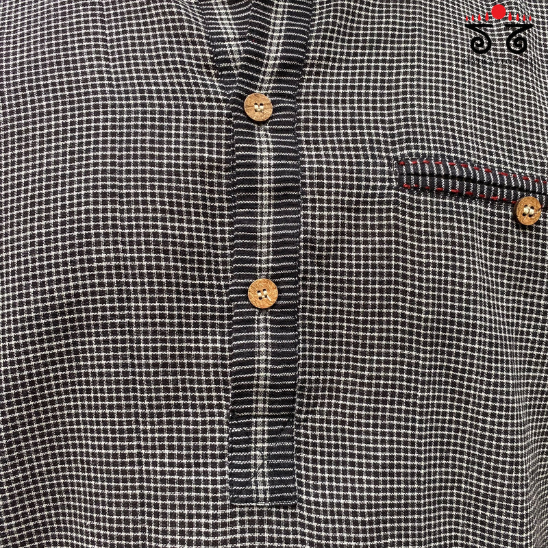 Handwoven Ilkal Men's Shirt